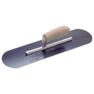 16" Flexible Radius Blue Steel Pool Trowel