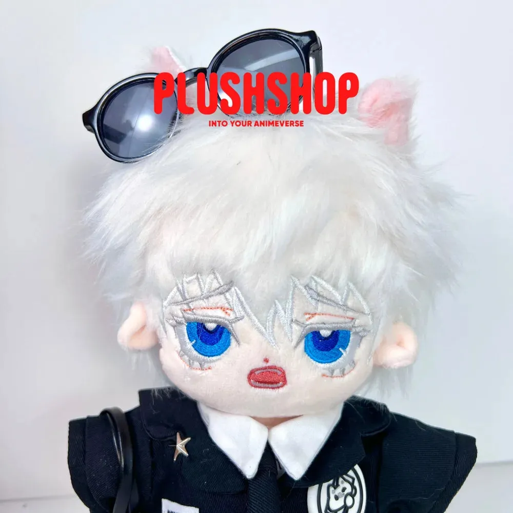 20cm Jujutsu Kaisen Gojo Satoru Cotton Doll with Outfit