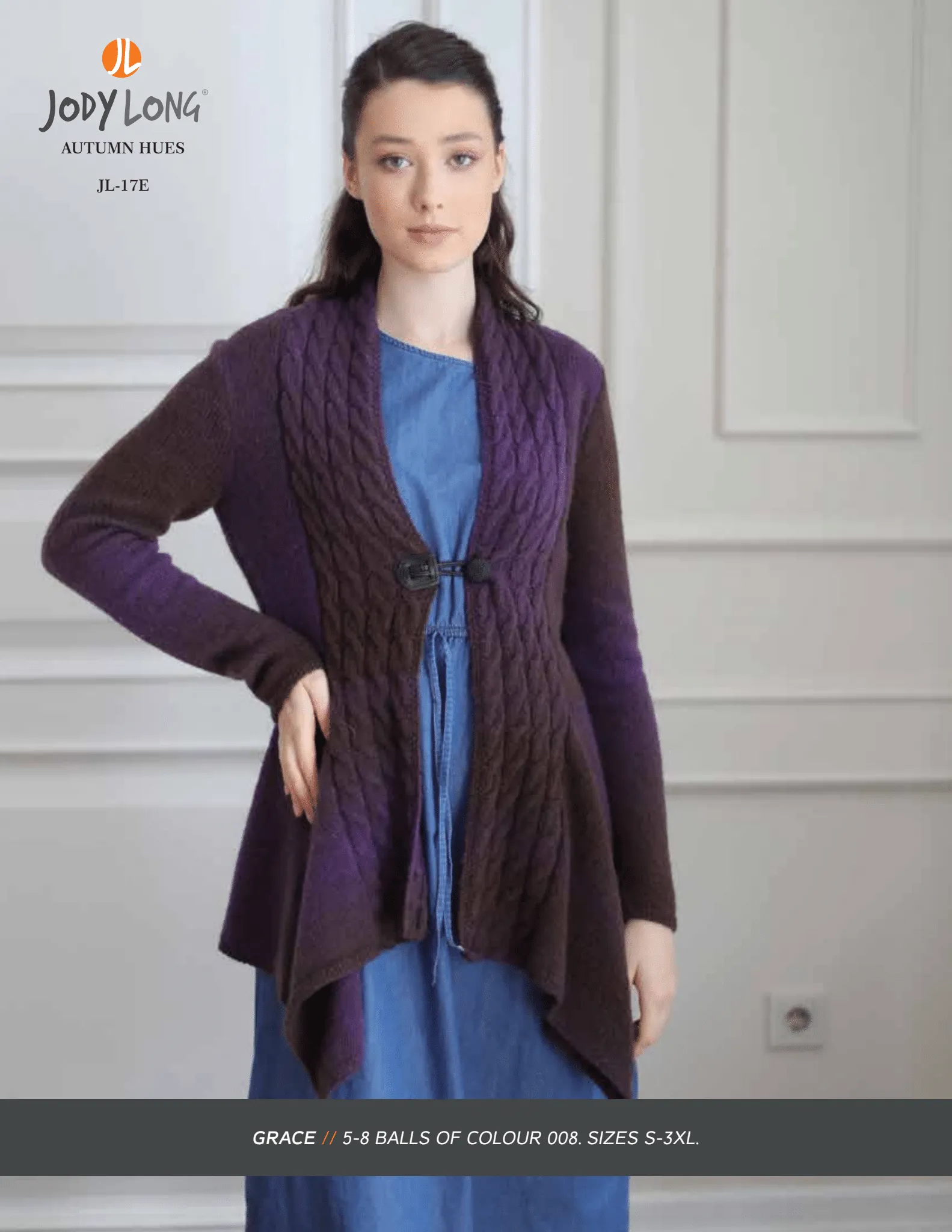 AIRSPUN YARN & AUTUMN HUES DESIGN BOOK BY JODY LONG