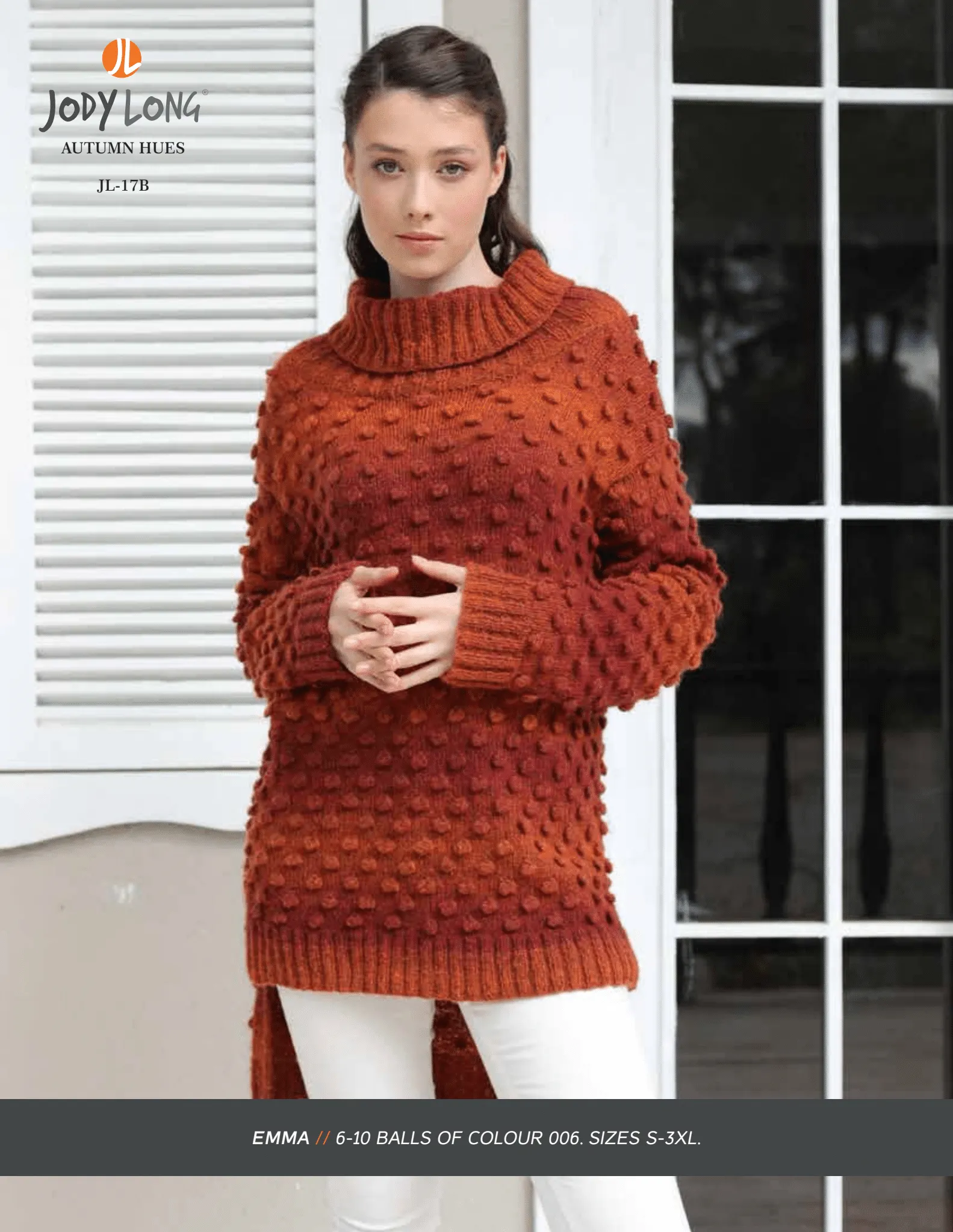 AIRSPUN YARN & AUTUMN HUES DESIGN BOOK BY JODY LONG