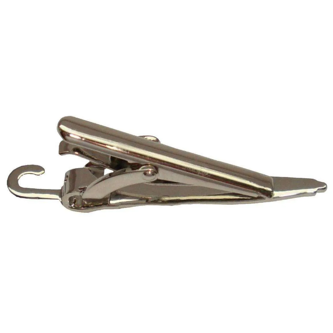 Bassin and Brown Umbrella Tie Bar - Silver