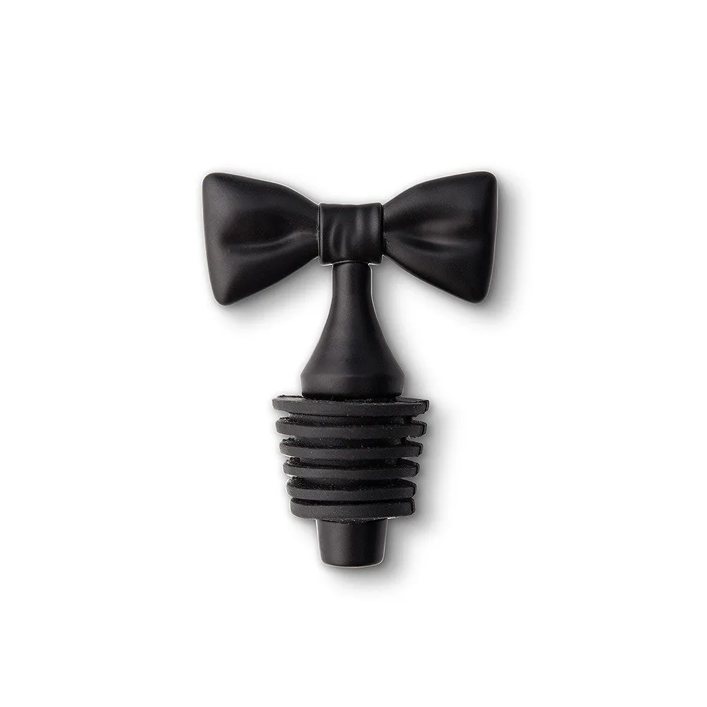 Black Bow Tie Bottle (Pack of 6)