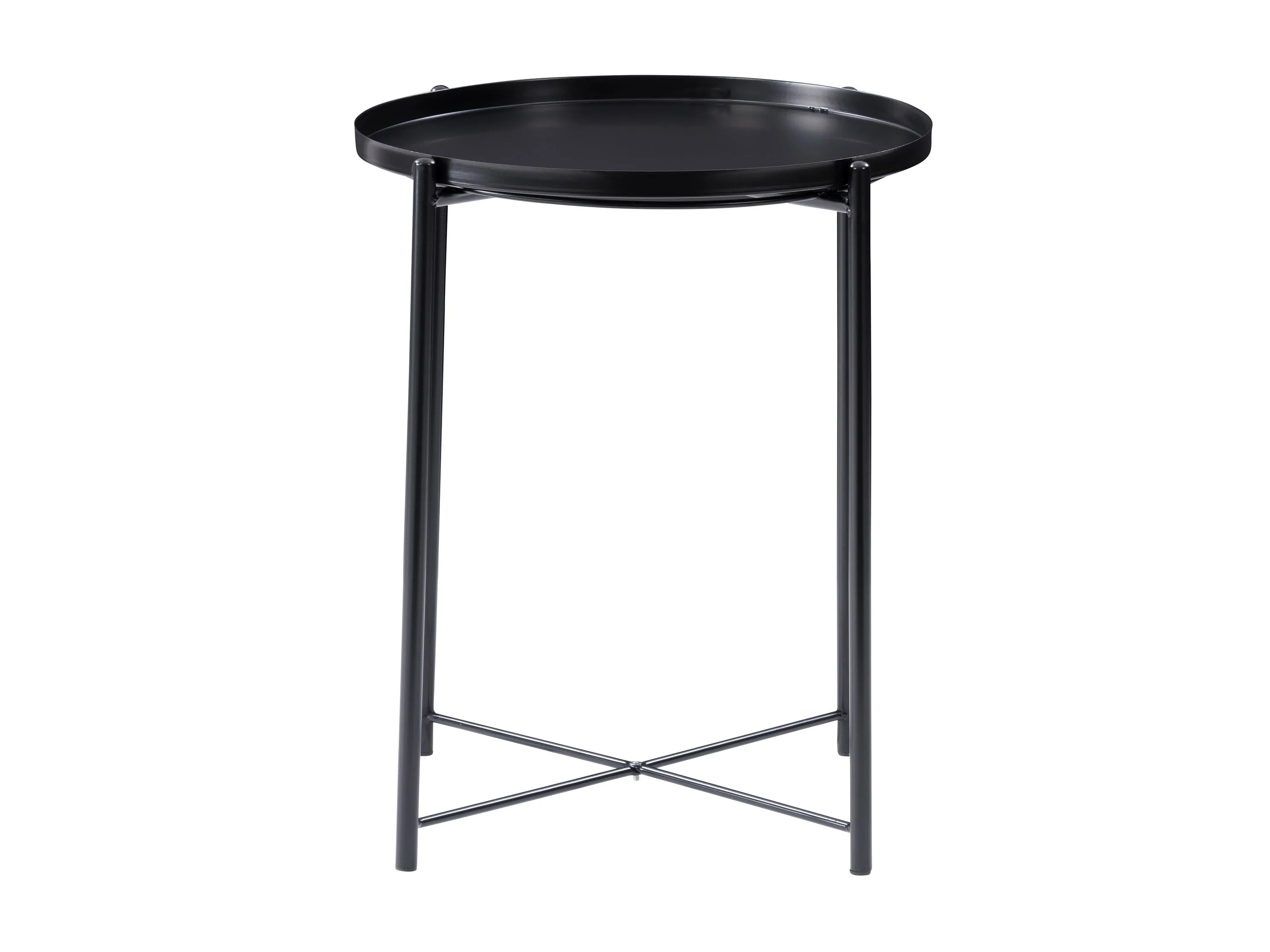 Black Metal Side Table