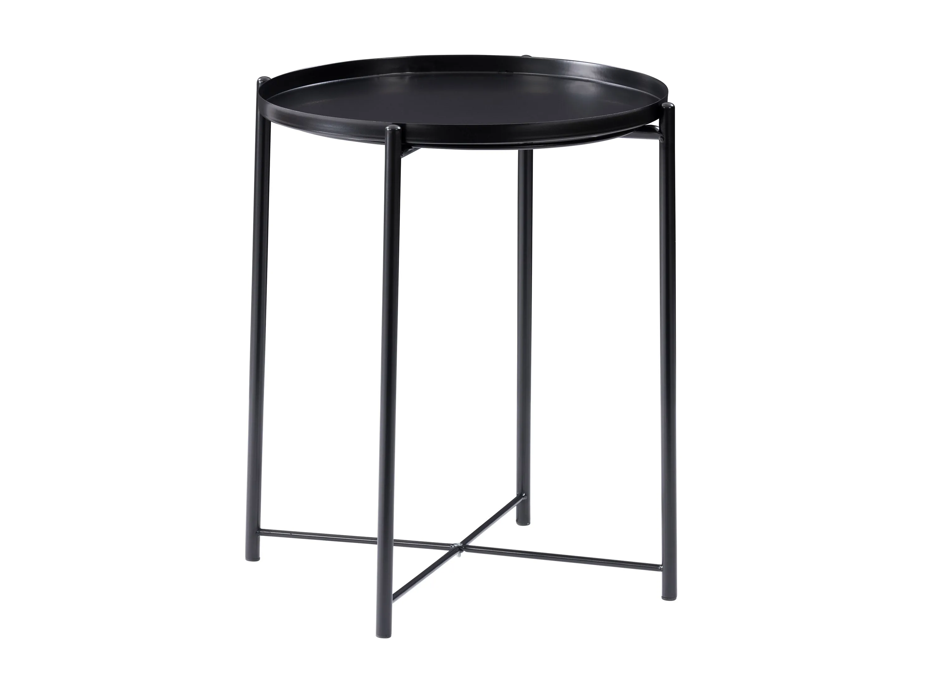 Black Metal Side Table