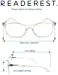 Blue-Light-Blocking-Reading-Glasses-Clear-2-25-Magnification-Computer-Glasses