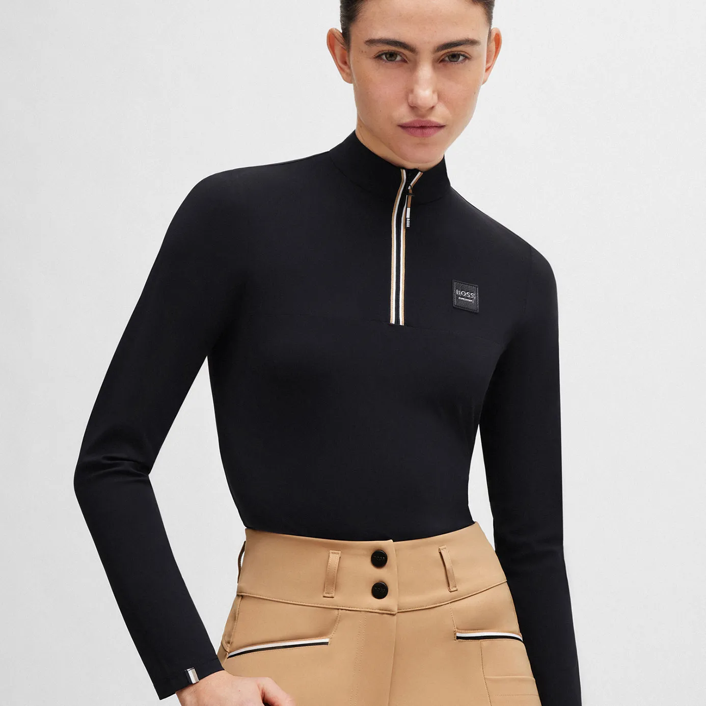 BOSS Equestrian Frances Base Layer - Black