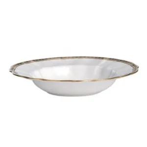 Carlton Gold Rim Soup Plate