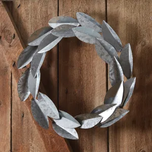 Charming Metal Magnolia Wreath for Your Farmhouse Entryway