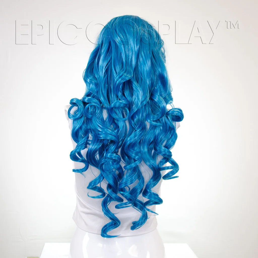 Daphne Lacefront - Teal Blue Mix Wig