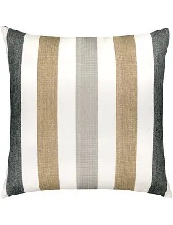 Dunes Striped Sunbrella® Outdoor Pillows