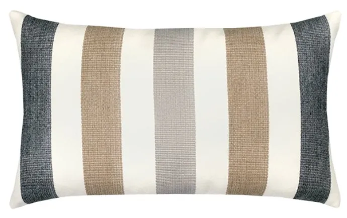 Dunes Striped Sunbrella® Outdoor Pillows