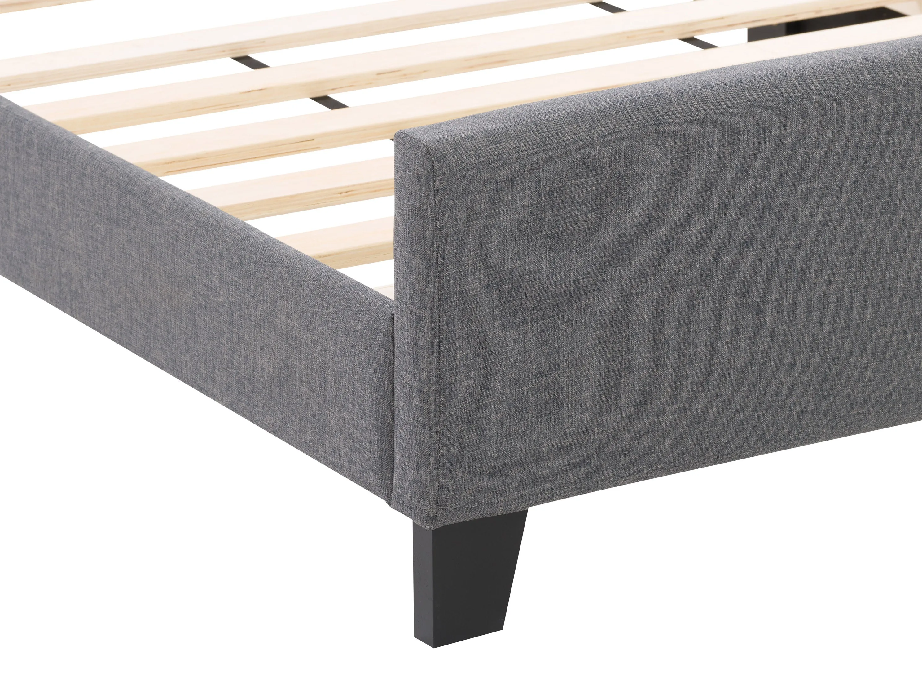 Grey Double/Full Panel Bed