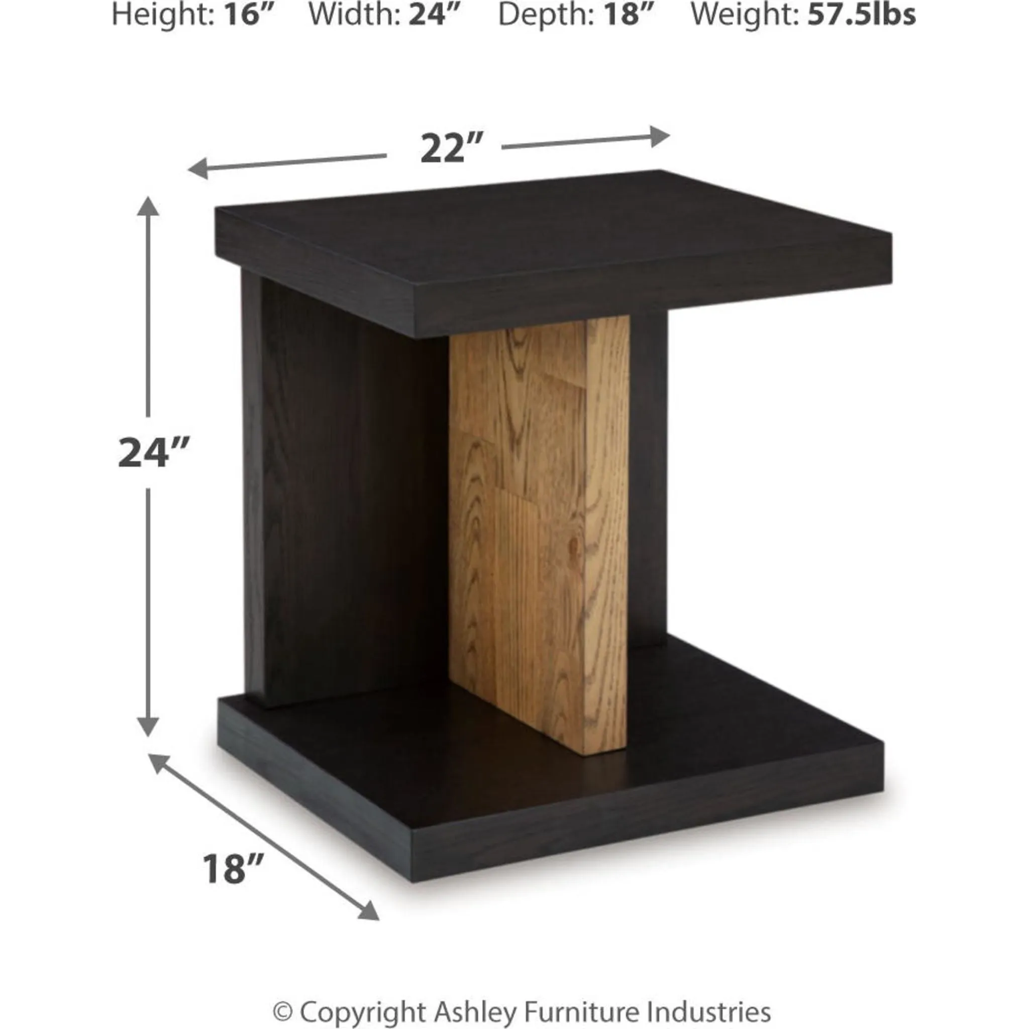 Kocomore Chairside End Table