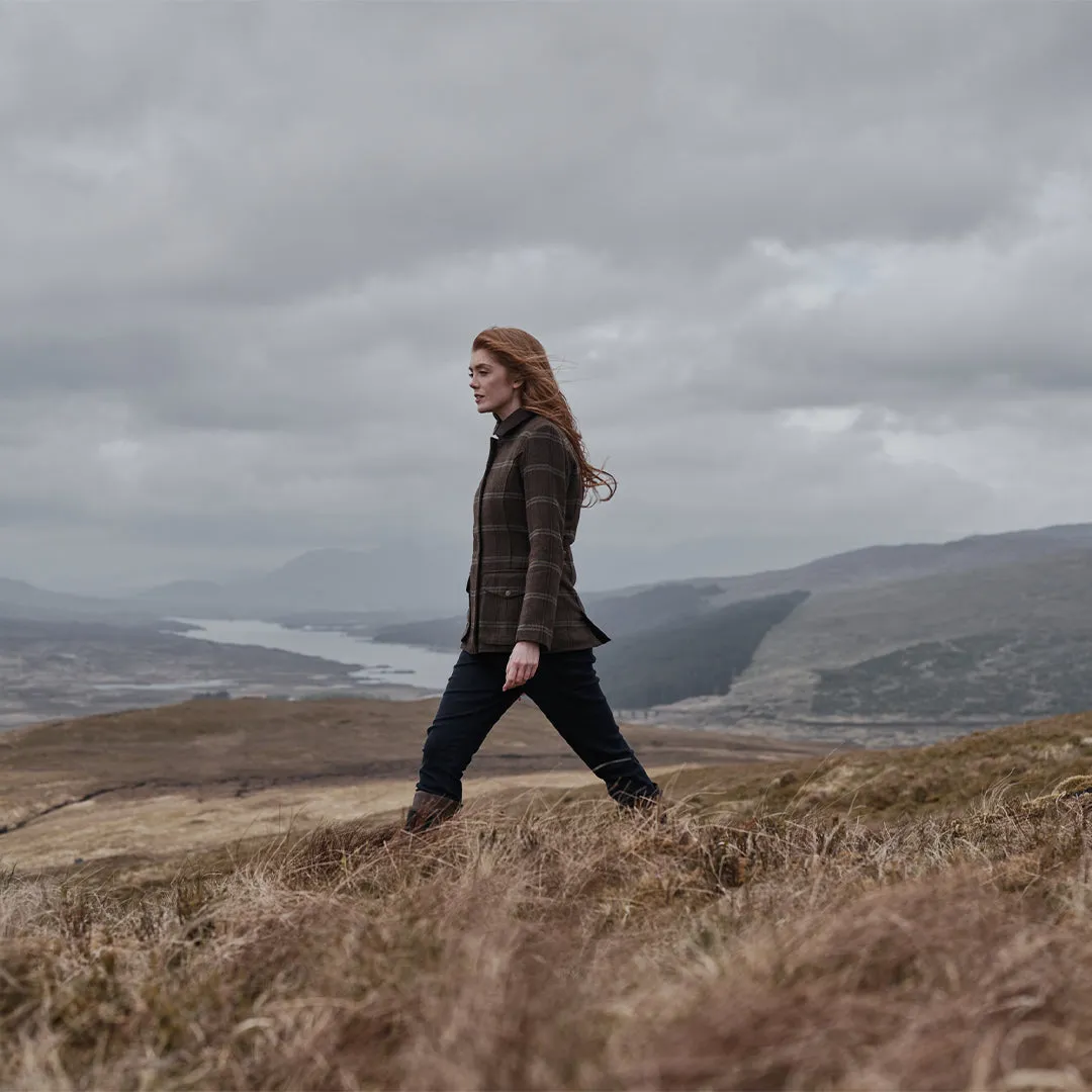 Musselburgh Ladies Tweed Field Coat by Hoggs of Fife