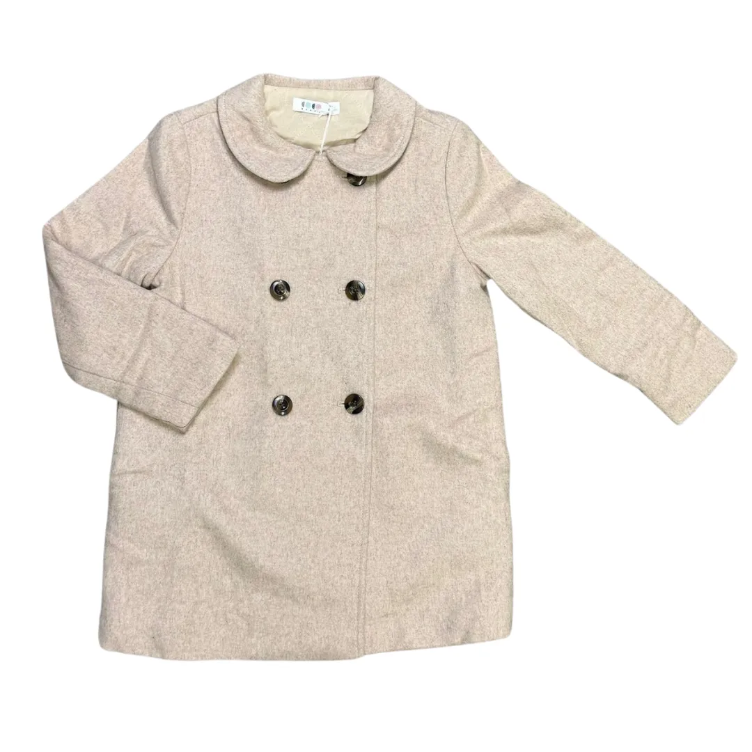 Oat Double Breasted Kids Coat