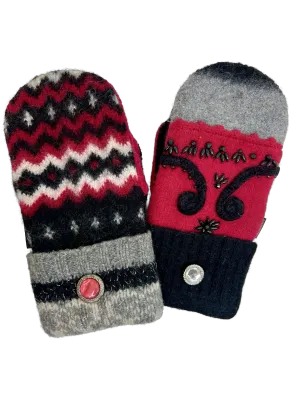 One of a Kind Sweater Mittens 377