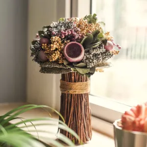 Ornate Dried Flower Bouquet