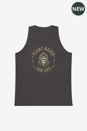 Plant Based For Life Men’s premium tank top