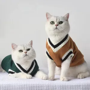 Tailored Tabby Cat Sweater