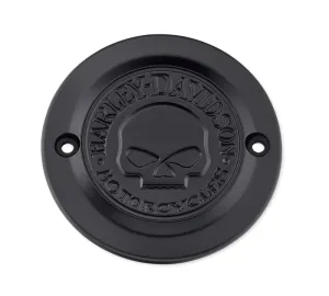 WILLIE G SKULL TIMER COVER - XL (BLACK)